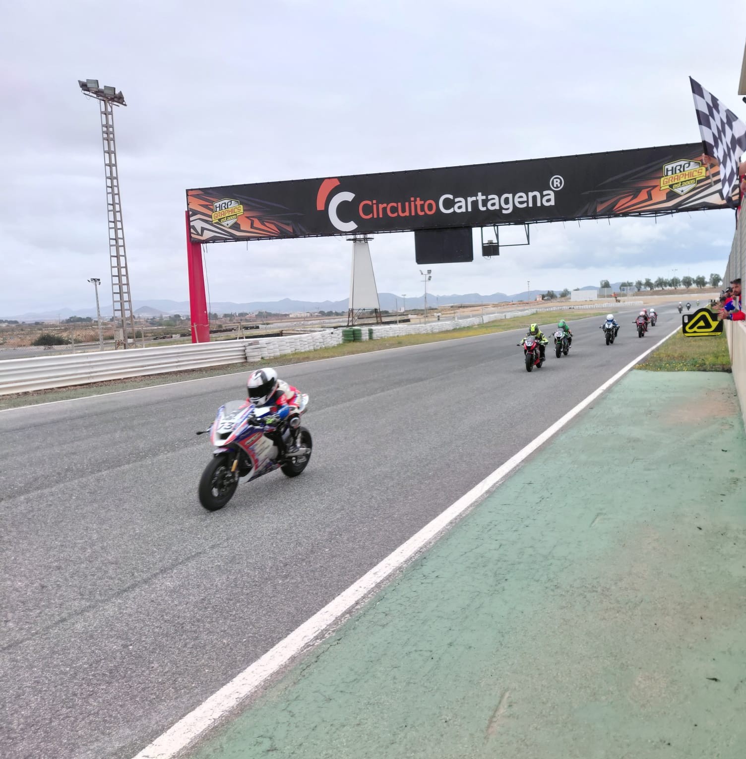 El Circuito de Cartagena recibe la visita del Director General de Deportes
